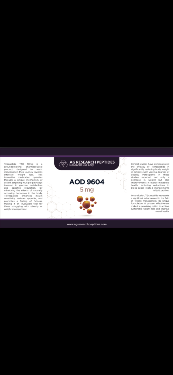 AOD9604 5mg