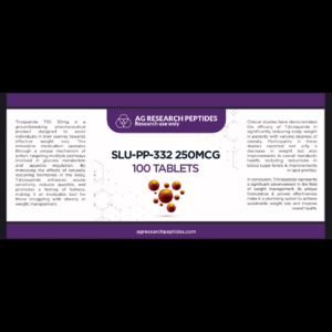 SLU-PP-332 100 TABLETS
